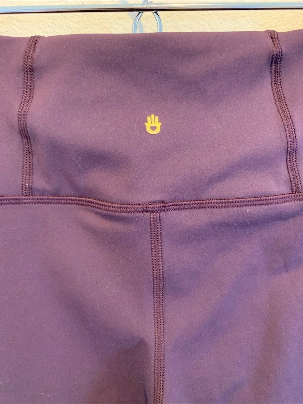 Spiritual Gangster Plum Flare Yoga Leggings​